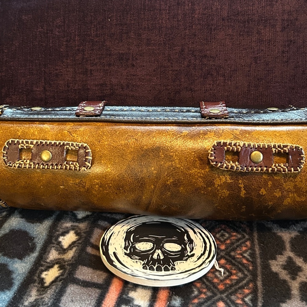Motorcycle handlebar/tool Bag -Handcrafted - Picture 3 of 9
